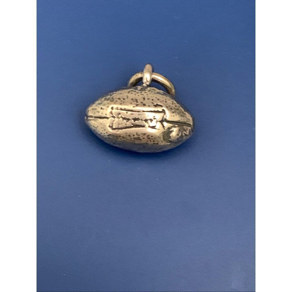 Football Sterling Silver Jewelry Charm #sport #super bowl #football #team sports